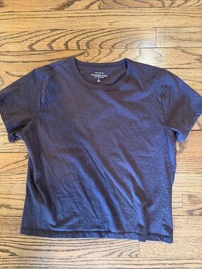 Abercrombie & Fitch brown Crew Tee
